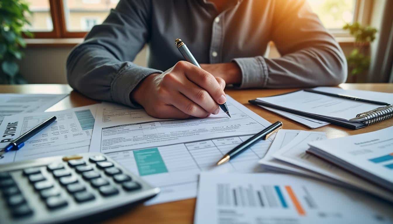 Illustration: Principe de déduction de la taxe foncière des revenus fonciers