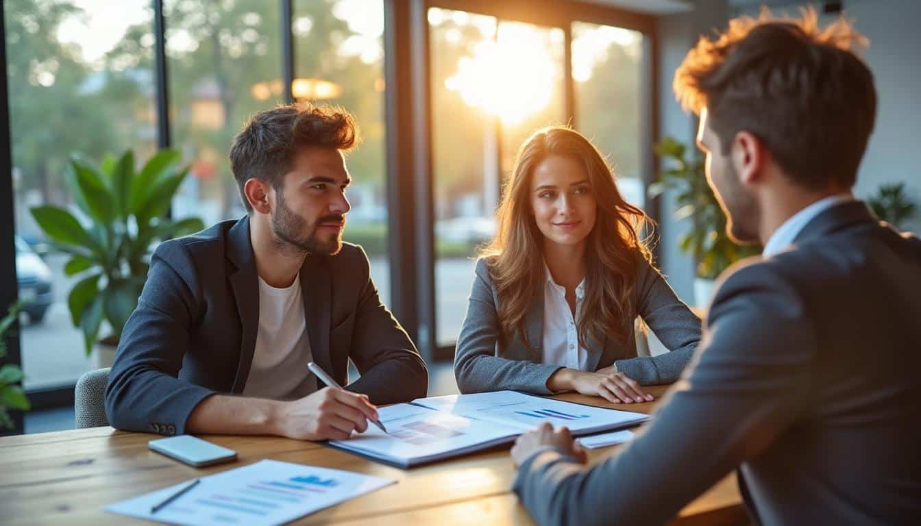 Illustration: Convaincre la banque avec un dossier de financement à apport faible : stratégies et arguments