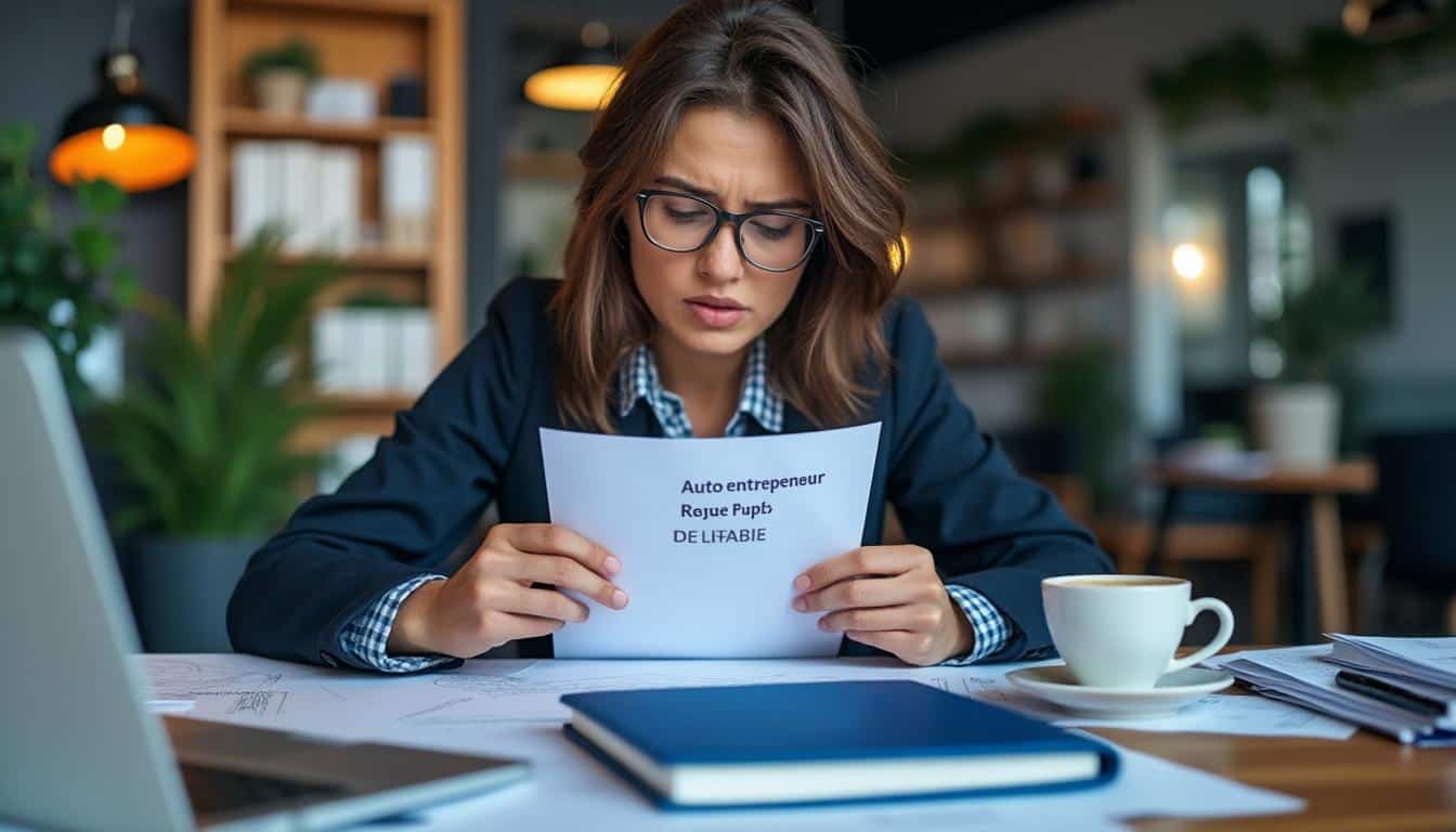 Illustration: Pourquoi un dossier de financement d’auto-entrepreneur peut-il être refusé ?