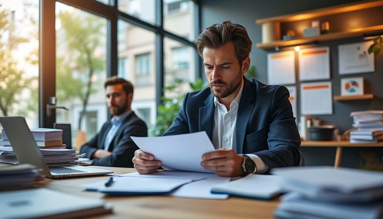 Illustration: Les étapes du traitement d’un dossier de financement en banque : du dépôt à la décision