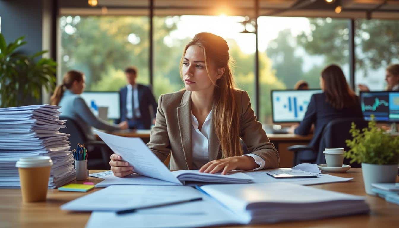 Illustration: Les étapes du traitement d’un dossier de financement en banque, de la réception à la décision finale