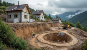 Conseils pour un lotissement sur terrain à pente forte