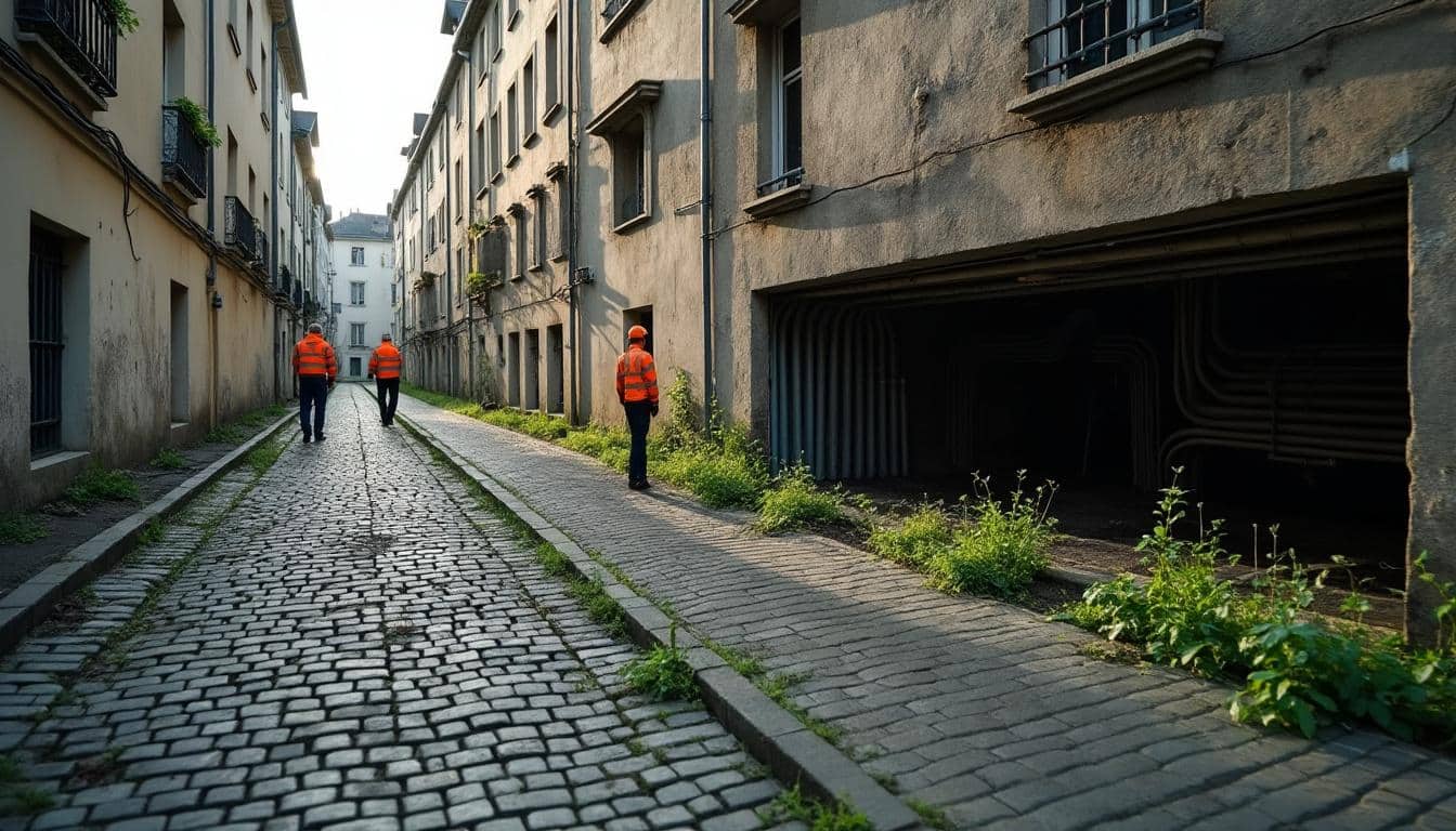 Identifier les problèmes des réseaux anciens d’un lotissement