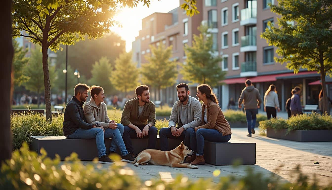 La transformation du cadre de vie apportée par un pôle quartier