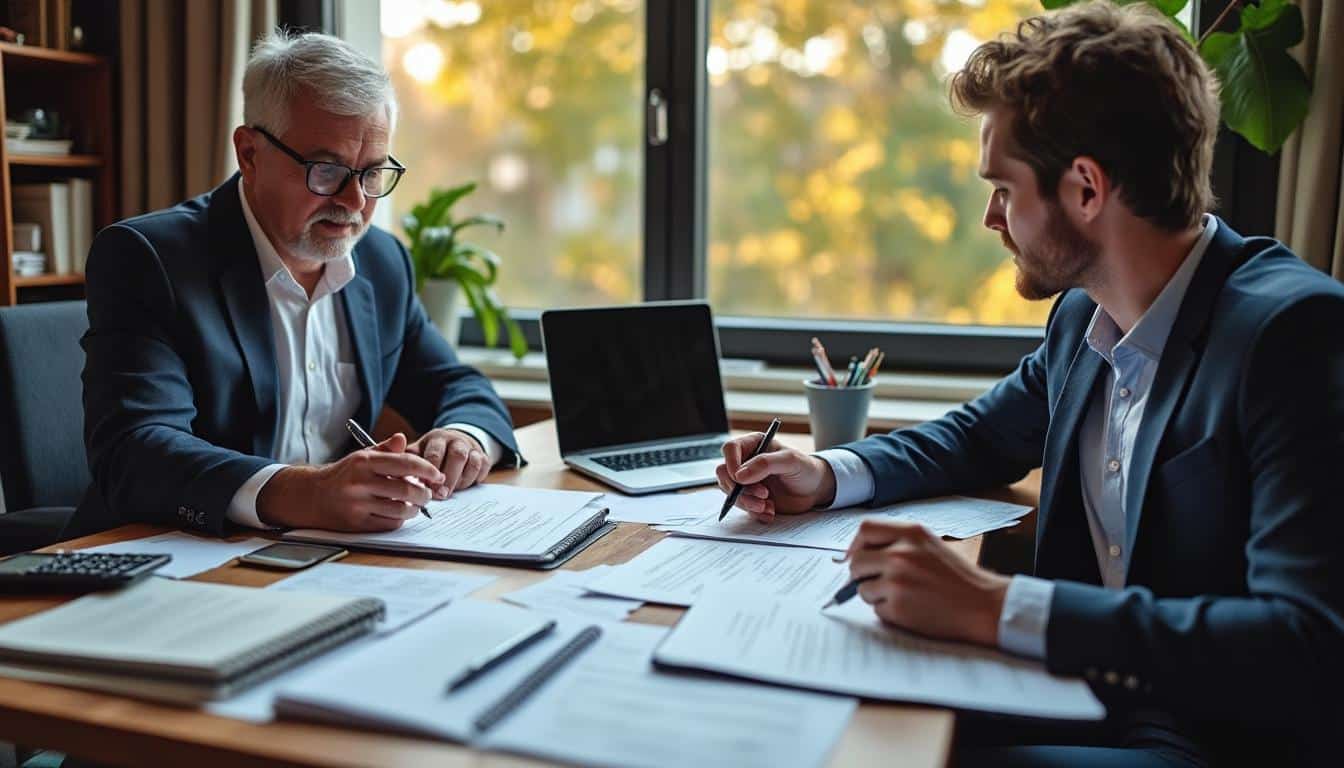 Illustration: Comprendre les frais et la rémunération du notaire dans une transaction immobilière