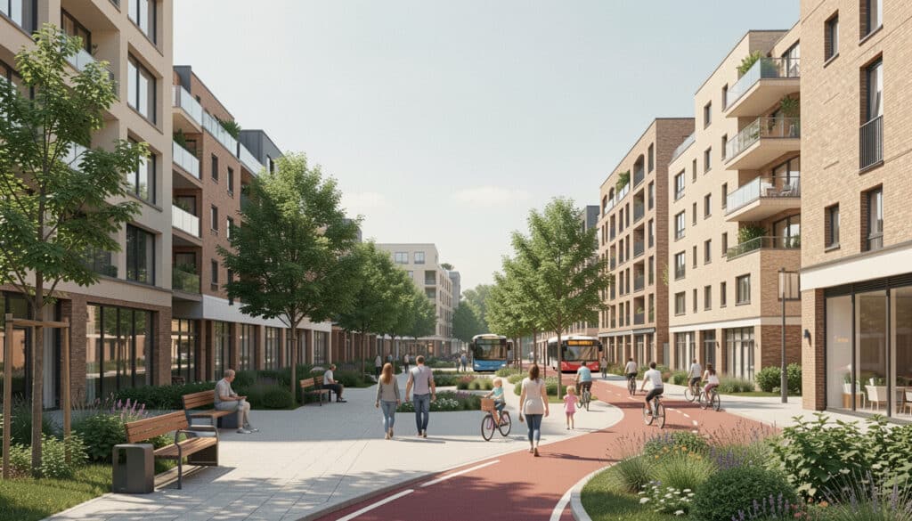Vivre dans le quartier de Bréquigny à Rennes